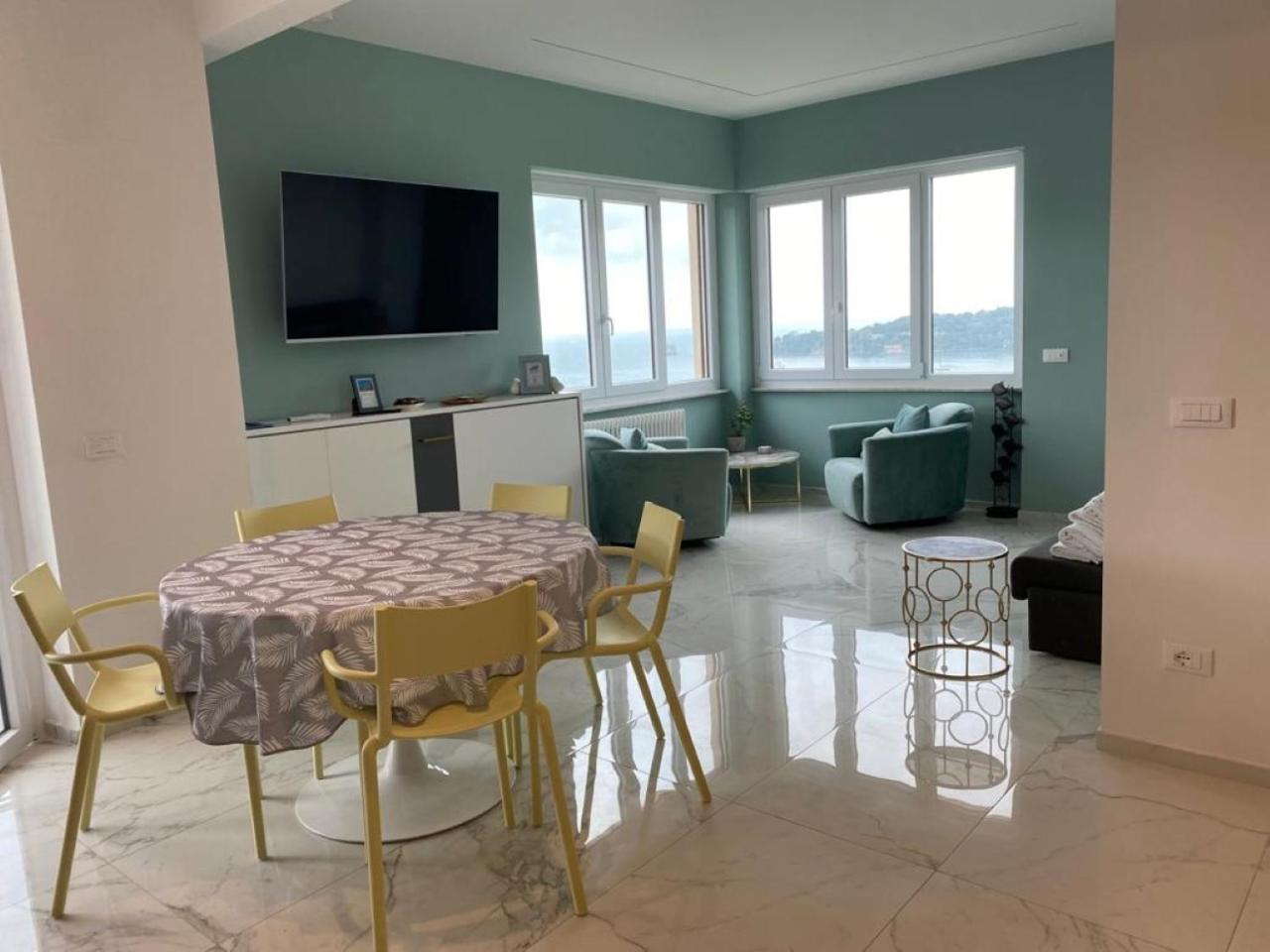 Casemaggi Attico Sul Mare, Penthouse On The Sea Porto Venere Exterior photo